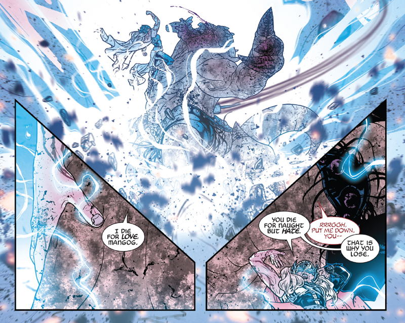 Even in her final moments, Jane Foster has time to be an absolute badass.